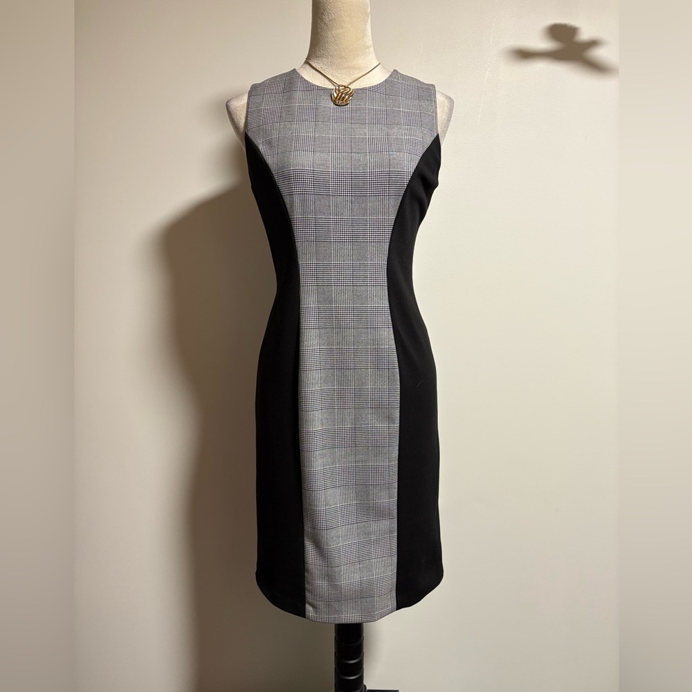 Calvin Klein Panel Sheath Dress